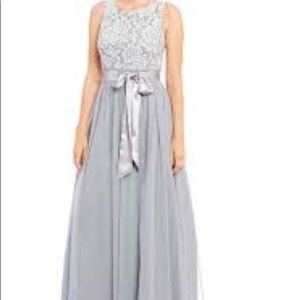 Grey Jessica Howard Ballgown!